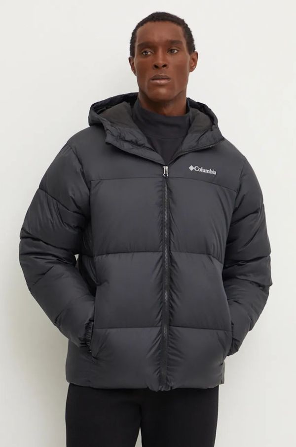 Columbia Jakna Columbia Puffect za muškarce, boja: crna, za zimu, 2086851