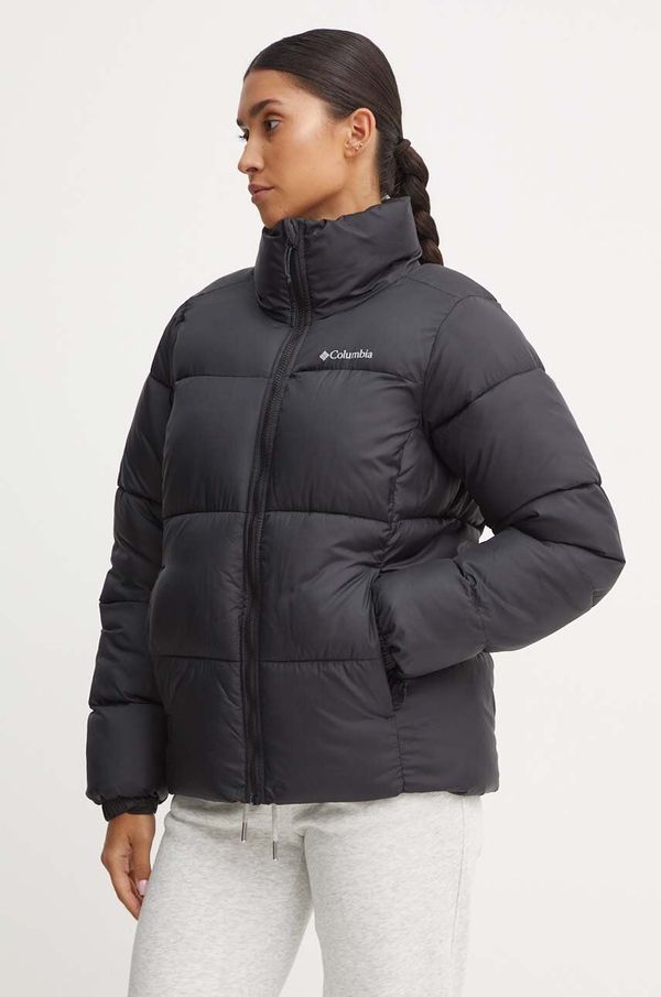 Columbia Jakna Columbia Puffect za žene, boja: crna, za zimu, 2090291