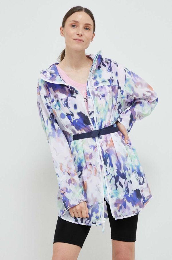 Columbia Jakna Columbia za žene, boja: bijela, za prijelazno razdoblje