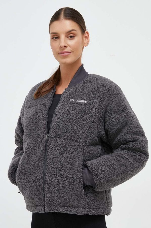 Columbia Jakna Columbia za žene, boja: crna, za zimu