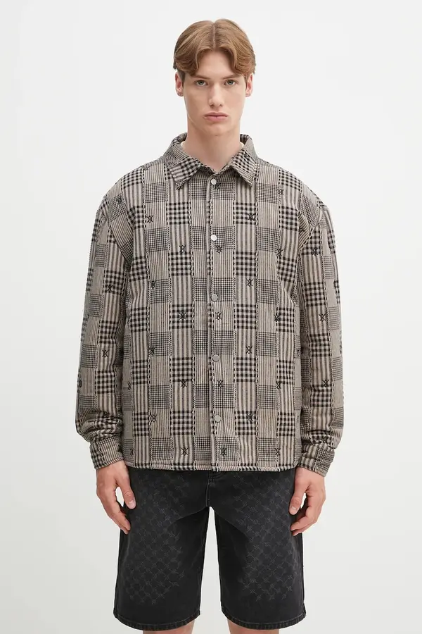 Daily Paper Jakna Daily Paper Quilted Shield Ls Shirt