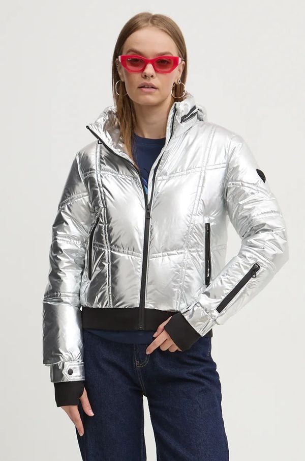 Desigual Jakna Desigual ALESUND za žene, boja: srebrna, za zimu, 24WWEWBQ