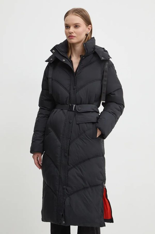 Desigual Jakna Desigual COPENHAGUE za žene, boja: crna, za zimu, 24WWEWA9