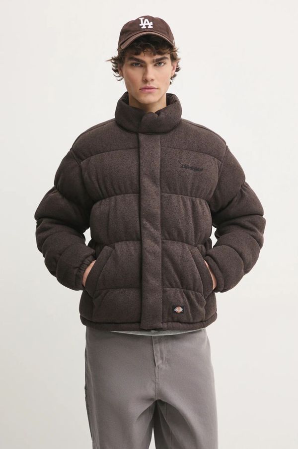 Dickies Jakna Dickies BAKER za muškarce, boja: crna, za zimu, DK0A4Z38