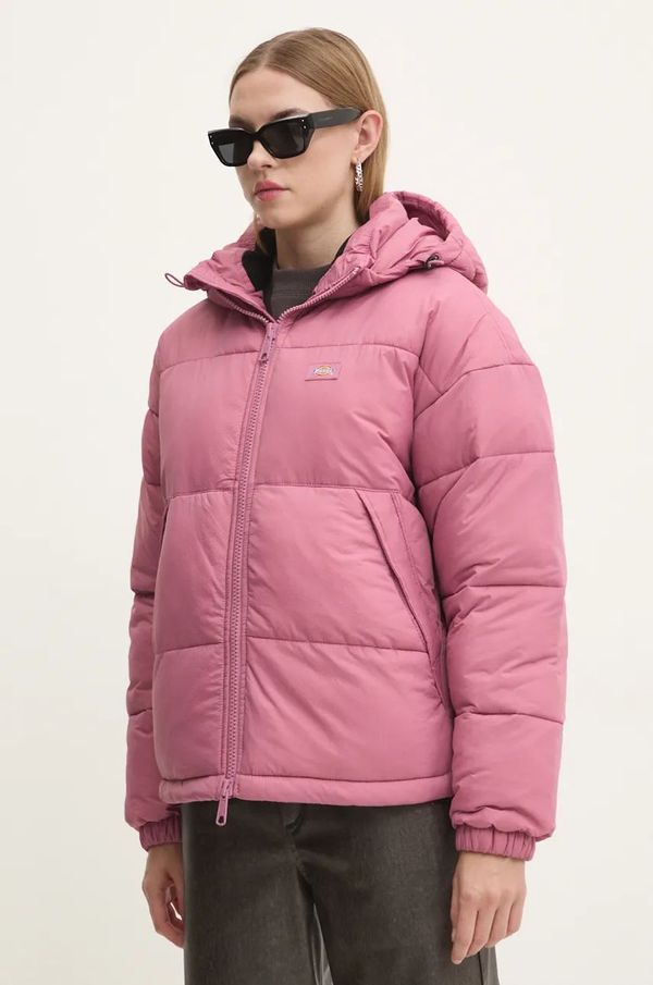 Dickies Jakna Dickies za žene, boja: ružičasta, za zimu