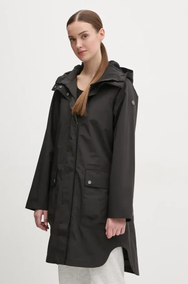 Didriksons Jakna Didriksons ADRIA boja: crna, za prijelazno razdoblje, 505739