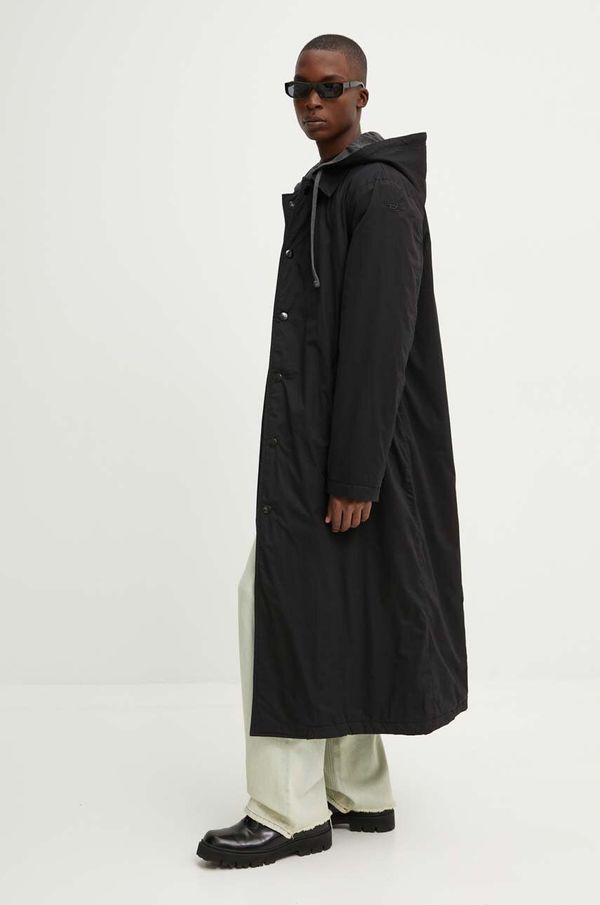 Diesel Jakna Diesel J-MARLON za muškarce, boja: crna, za prijelazno razdoblje, A14305.0CHBP