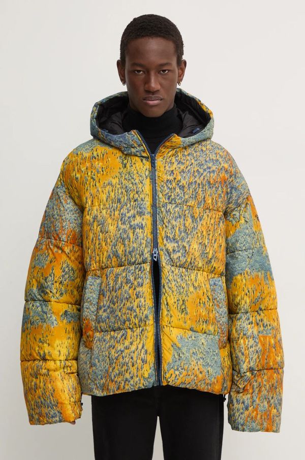 Diesel Jakna Diesel W-BOGAERT za muškarce, boja: žuta, za zimu, A14520.0NKBJ