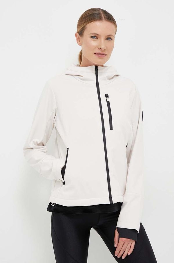 DKNY Jakna Dkny za žene, boja: bež, za prijelazno razdoblje