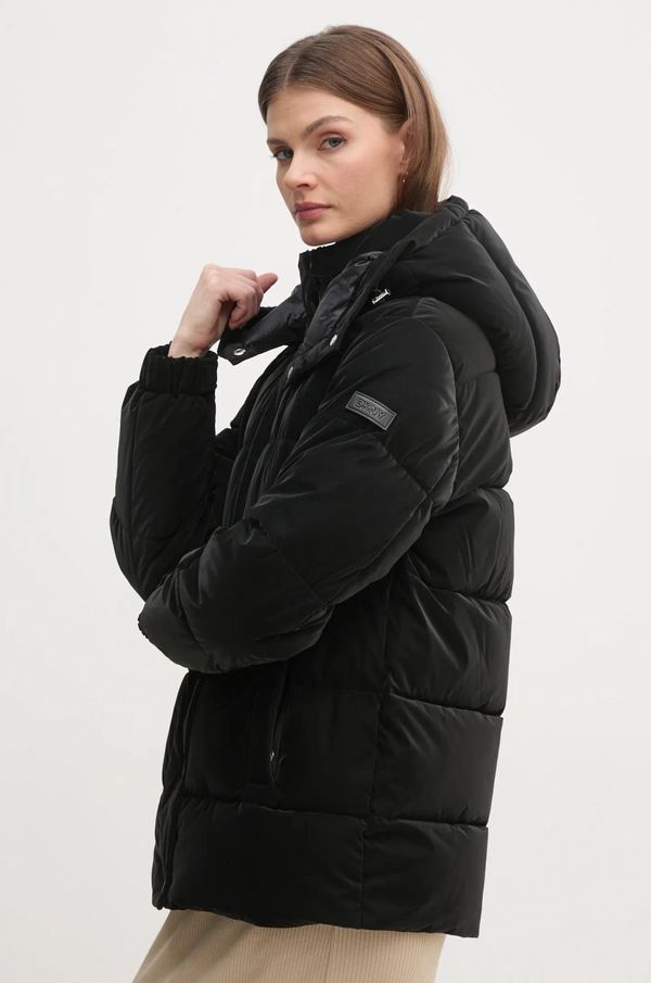 DKNY Jakna Dkny za žene, boja: crna, za zimu, DLEMPQ74