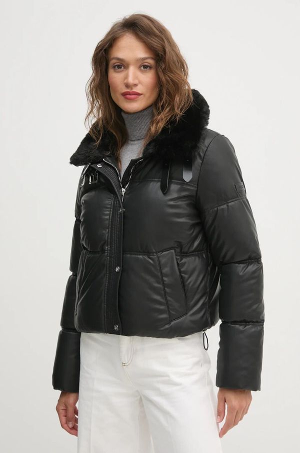 DKNY Jakna Dkny za žene, boja: crna, za zimu, DLEMPU23