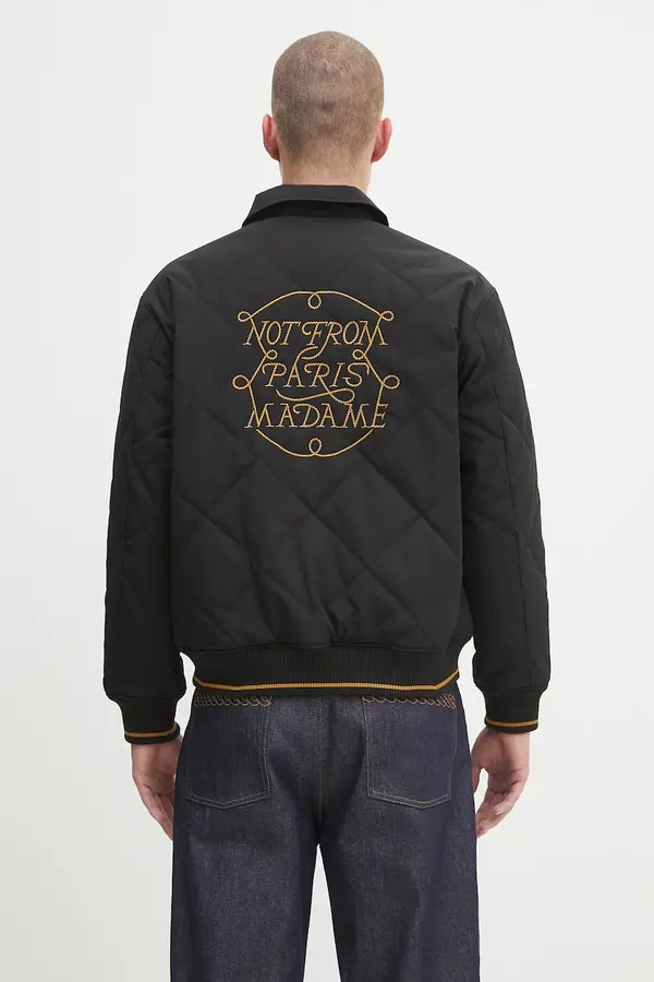 Drôle de Monsieur Jakna Drôle de Monsieur La Veste Slogan Tresses