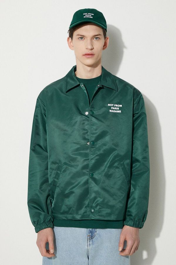 Drôle de Monsieur Jakna Drôle de Monsieur La Veste Slogan za muškarce, boja: zelena, za prijelazno razdoblje, PERM-JT183-PA014-DGN