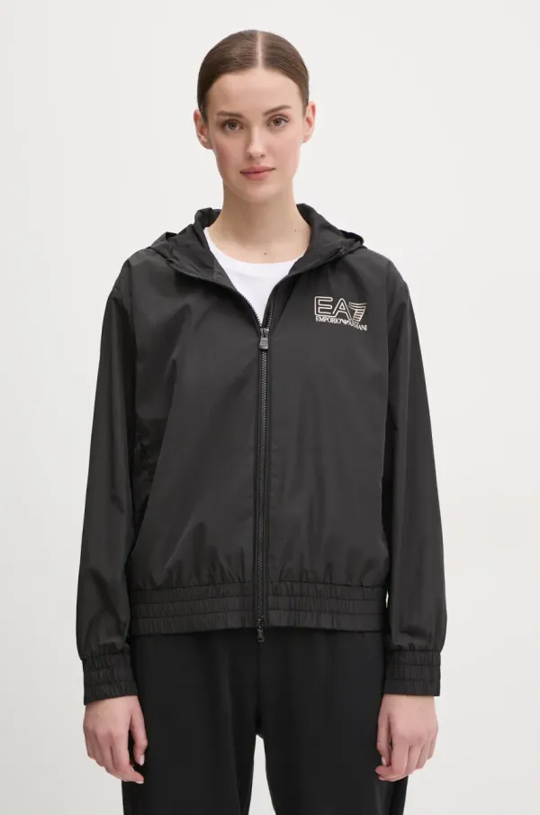 EA7 Emporio Armani Jakna EA7 Emporio Armani boja: crna, za prijelazno razdoblje, AF12454.7W000113