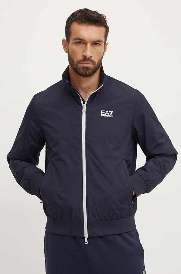 EA7 Emporio Armani Jakna EA7 Emporio Armani za muškarce, boja: tamno plava, za prijelazno razdoblje, PNFZZ.8NPB20