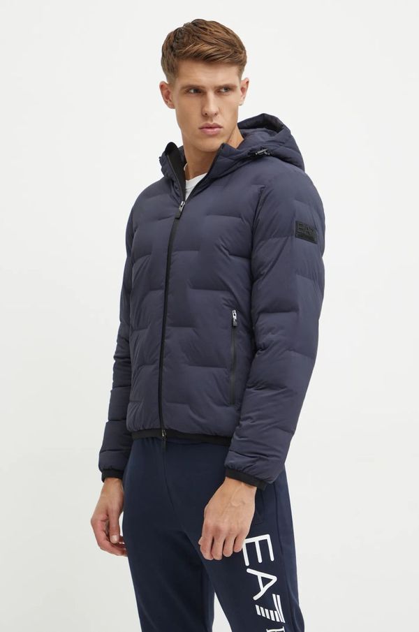 EA7 Emporio Armani Jakna EA7 Emporio Armani za muškarce, boja: tamno plava, za zimu, PNHHZ.6DPB64