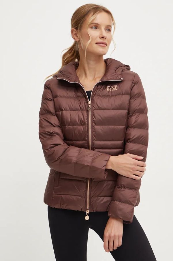 EA7 Emporio Armani Jakna EA7 Emporio Armani za žene, boja: bordo, za prijelazno razdoblje, TN88Z.6DTB04