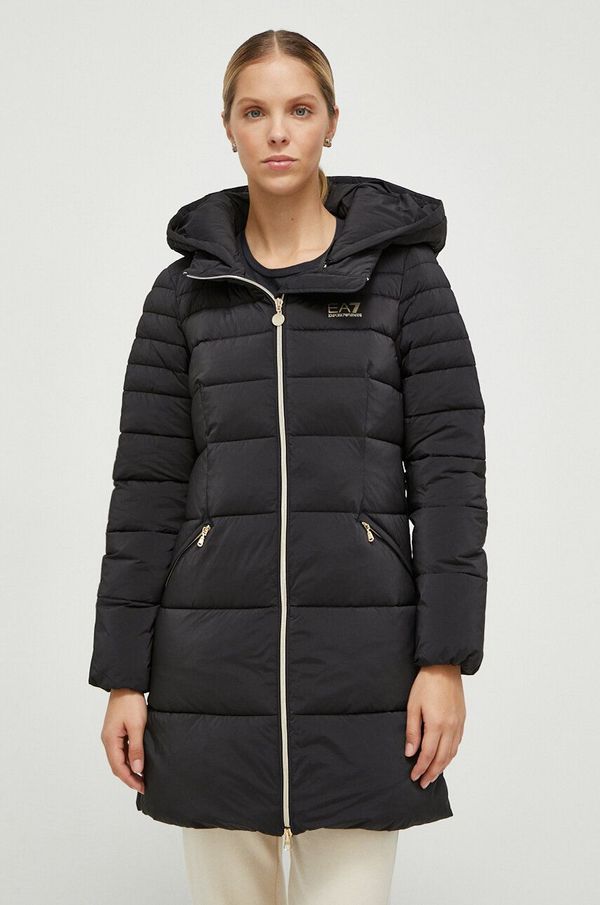 EA7 Emporio Armani Jakna EA7 Emporio Armani za žene, boja: crna, za zimu