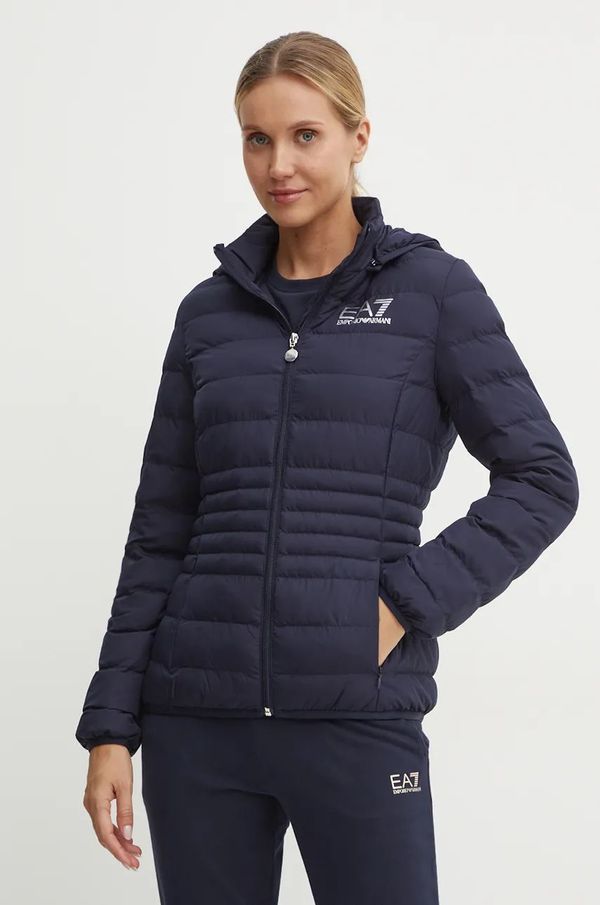 EA7 Emporio Armani Jakna EA7 Emporio Armani za žene, boja: tamno plava, za prijelazno razdoblje, TNF8Z.8NTB23