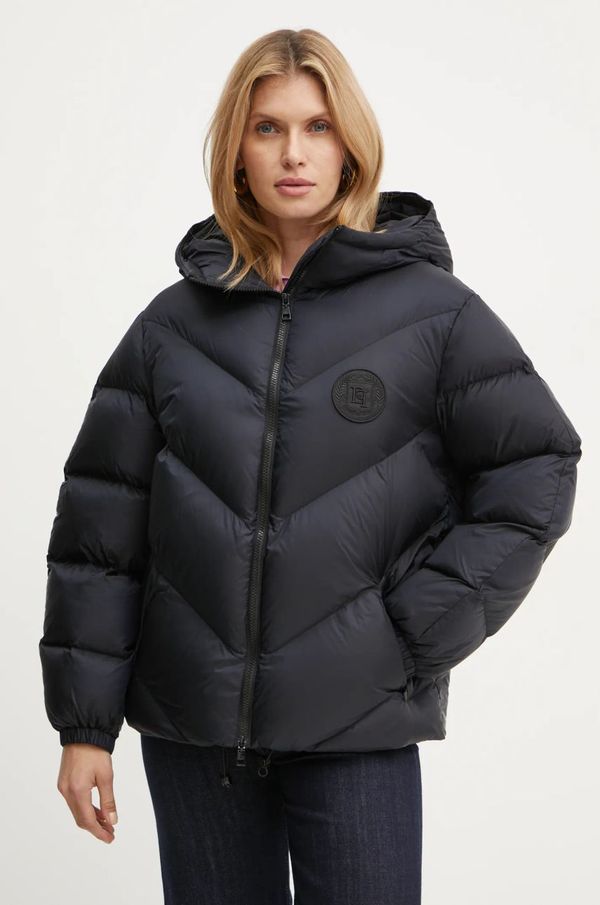 Elisabetta Franchi Jakna Elisabetta Franchi za žene, boja: crna, za zimu, PI72D46E2