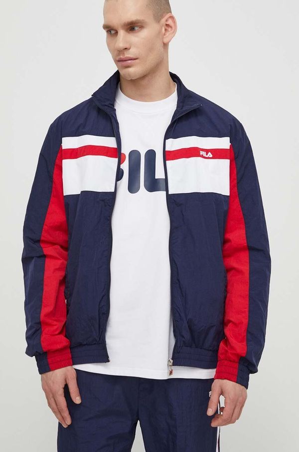 Fila Jakna Fila Luoyang za muškarce, boja: tamno plava, za prijelazno razdoblje, FAM0683