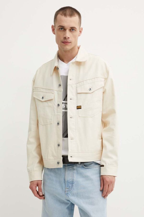 G-Star Raw Jakna G-Star Raw za muškarce, boja: bež. prijelazna, D23593-D491