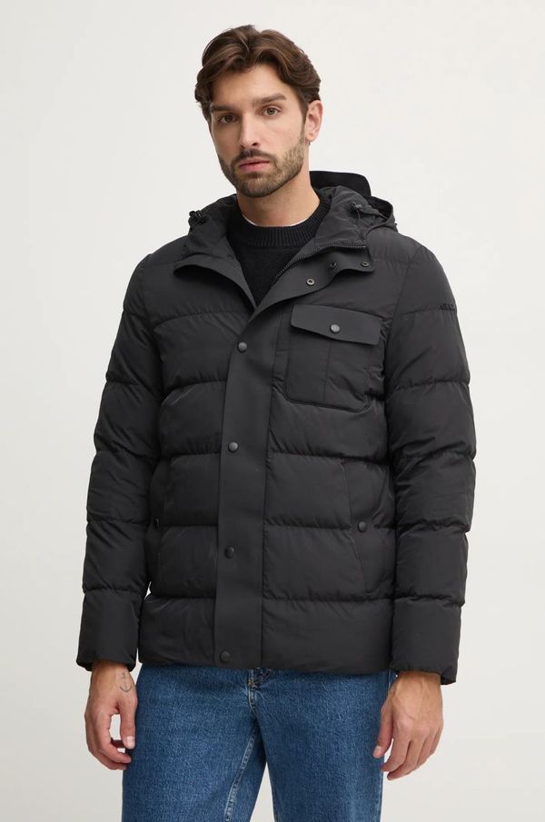 Geox Jakna Geox za muškarce, boja: crna, za zimu, M4628M-T3129-F9000