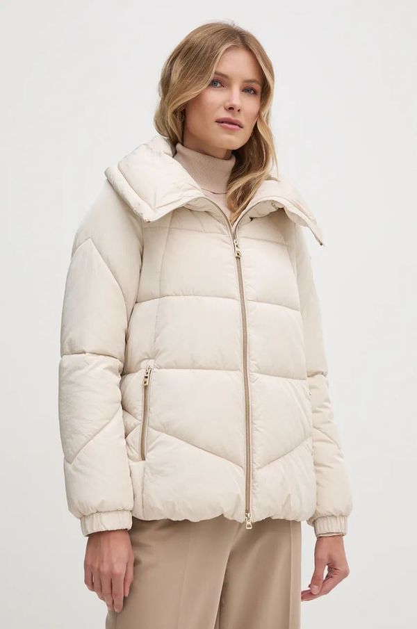 Geox Jakna Geox za žene, boja: bež, za zimu, W4628G-T3133-F1723