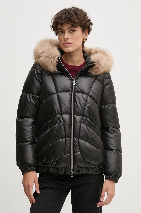 Geox Jakna Geox za žene, boja: crna, za zimu, W4628S-T2843-F9000