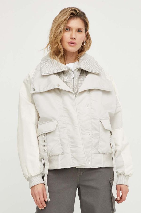 Gestuz Jakna Gestuz za žene, boja: bež, za prijelazno razdoblje