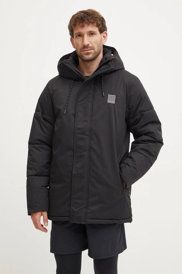 Guess Jakna Guess FAWARIS za muškarce, boja: crna, za zimu, Z4BL05 WGFP0