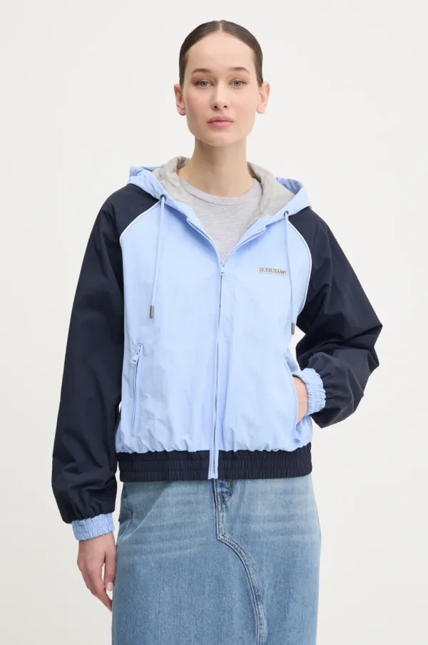 Guess Jeans Jakna Guess Jeans za žene, za prijelazno razdoblje, W5RL44 WGYL2