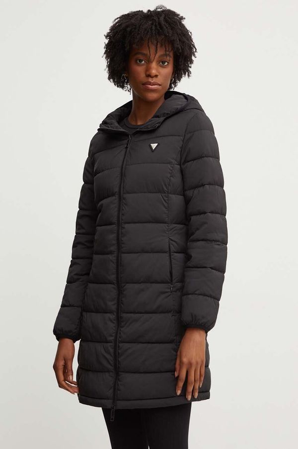 Guess Jakna Guess NEW ALETA za žene, boja: crna, za zimu, V4YL05 WF3X0