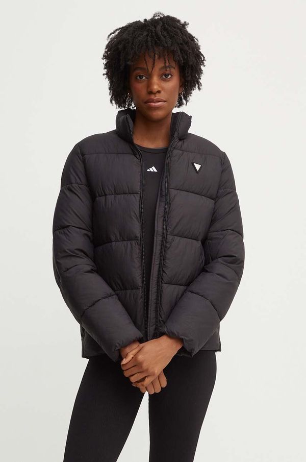 Guess Jakna Guess NEW CLAUDIA za žene, boja: crna, za zimu, V4YL03 WFUD0