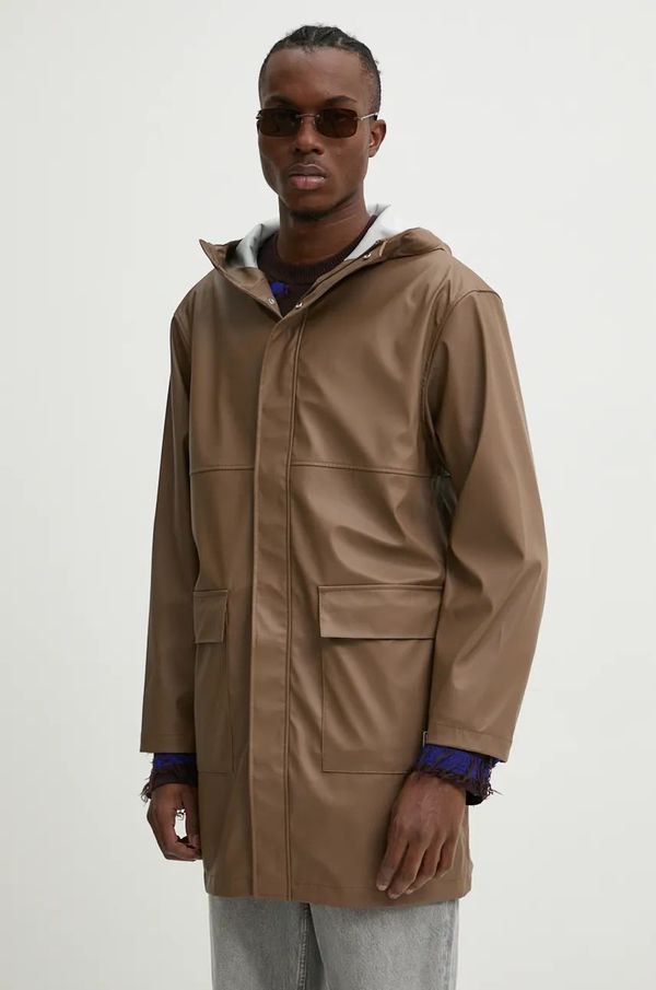 Herschel Jakna Herschel za muškarce, boja: smeđa, za prijelazno razdoblje