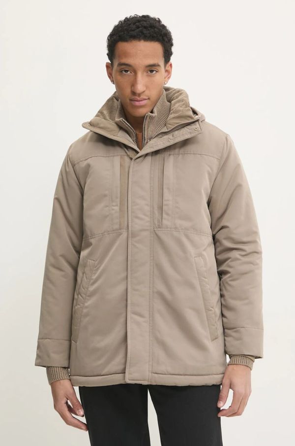 Hollister Co. Jakna Hollister Co. za muškarce, boja: bež, za prijelazno razdoblje, KI332-4115