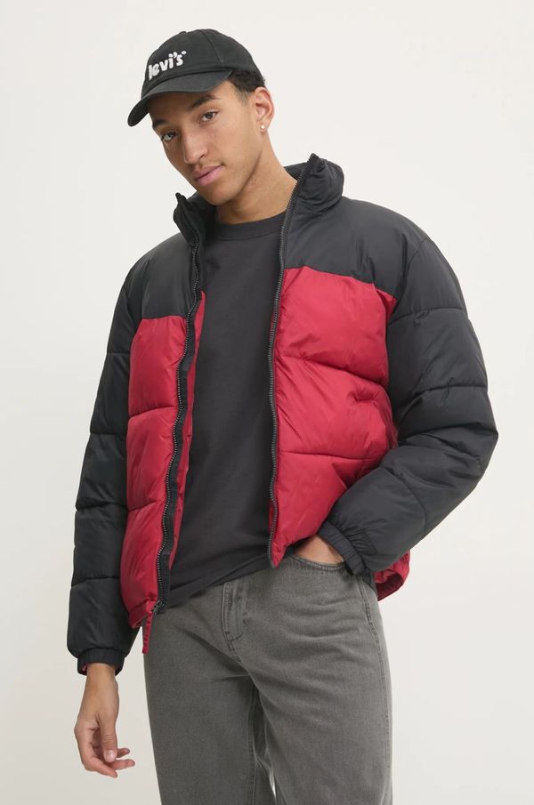 Hollister Co. Jakna Hollister Co. za muškarce, boja: bordo, za zimu, KI332-4072