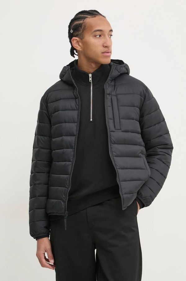 Hollister Co. Jakna Hollister Co. za muškarce, boja: crna, za prijelazno razdoblje, KI332-4068