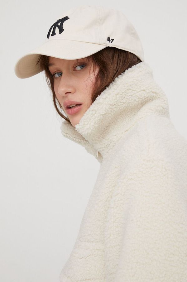 Hollister Co. Jakna Hollister Co. za žene, boja: bež, za prijelazno razdoblje