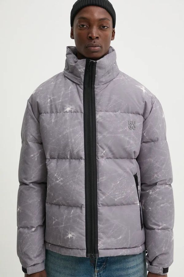 Hugo Jakna HUGO za muškarce, boja: siva, za zimu, 50525220