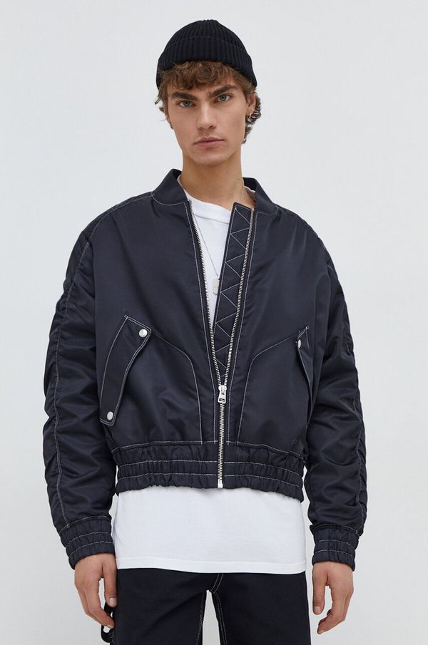 Hugo Jakna HUGO za muškarce, boja: tamno plava, za prijelazno razdoblje