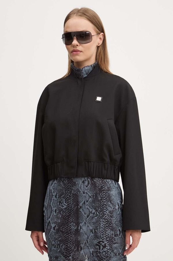 Hugo Jakna HUGO za žene, boja: crna, za prijelazno razdoblje, oversize, 50522988