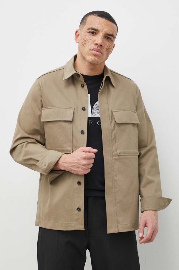 IRO Jakna IRO za muškarce, boja: zelena, za prijelazno razdoblje