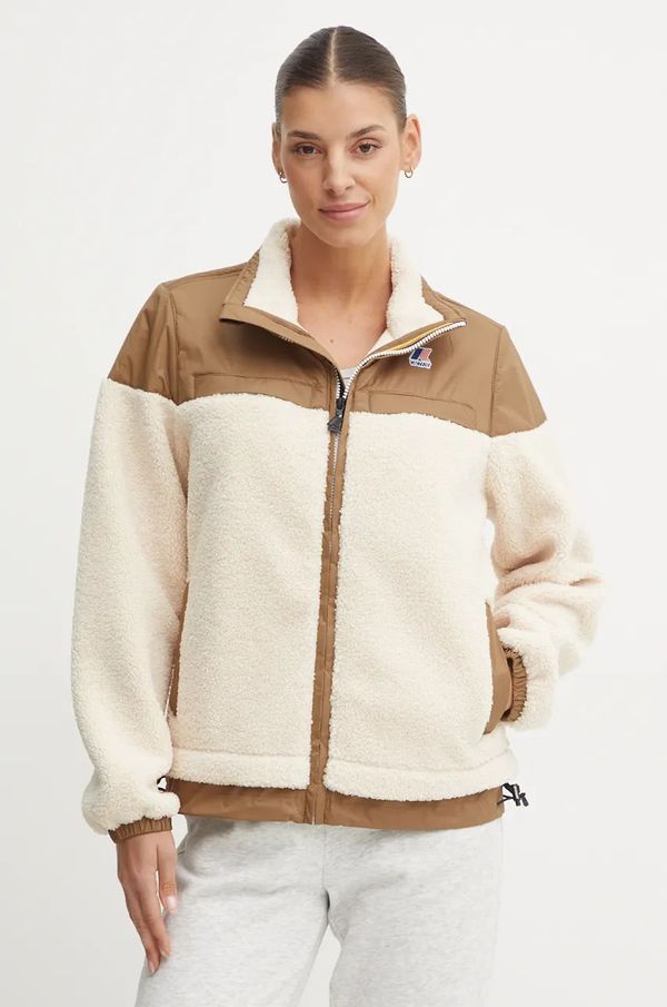 K-way Jakna K-Way boja: bež, za prijelazno razdoblje, K71342W