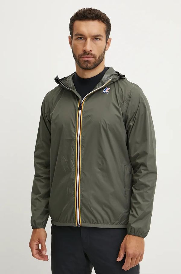 K-way Jakna K-Way boja: zelena, za prijelazno razdoblje, K004BD0
