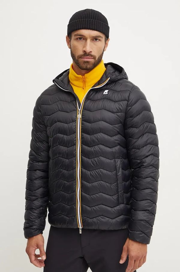 K-way Jakna K-Way za muškarce, boja: crna, za prijelazno razdoblje, K6121HW