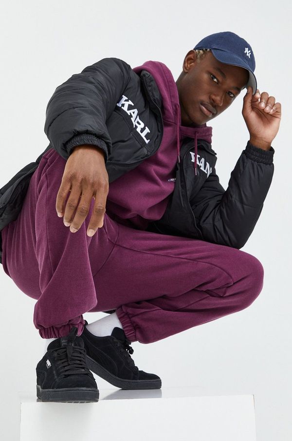 Karl Kani Jakna Karl Kani za muškarce, boja: crna, za zimu