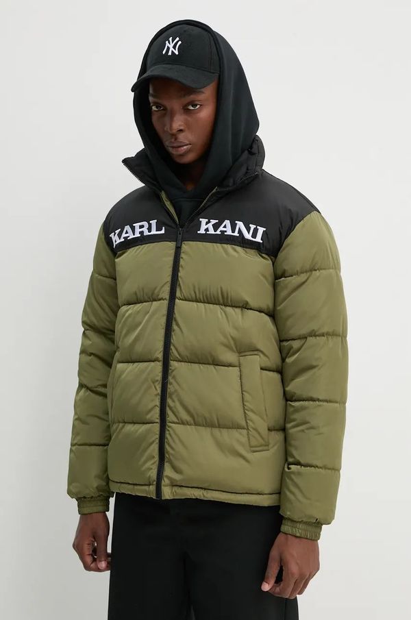Karl Kani Jakna Karl Kani za muškarce, boja: zelena, za zimu, 60760012
