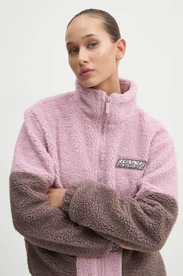 Karl Kani Jakna Karl Kani za žene, boja: ružičasta, za prijelazno razdoblje, 61760013