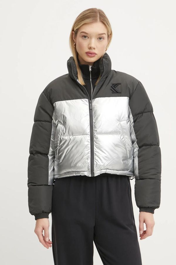 Karl Kani Jakna Karl Kani za žene, boja: srebrna, za zimu, 61760015